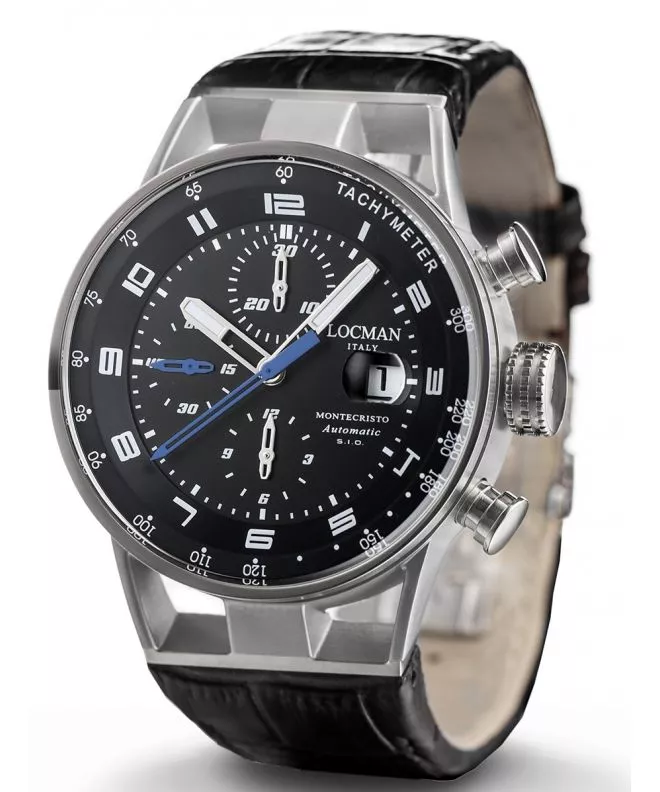 Часовник Мъжки Locman Montecristo Automatic Chronograph 0516A01S-00BKBLPK