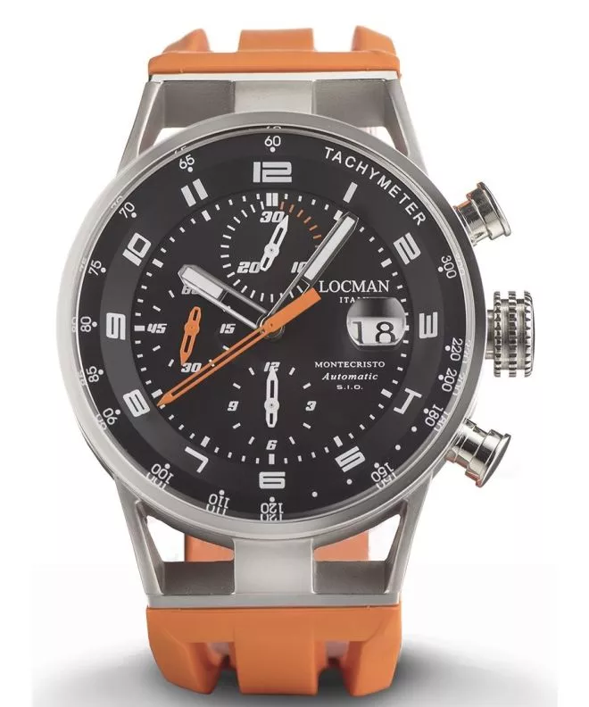 Часовник Мъжки Locman Montecristo Automatic Chronograph 0516A01S-00BKORSO