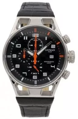 Часовник Мъжки Locman Montecristo Chronograph 0542A01S-00BKORPK