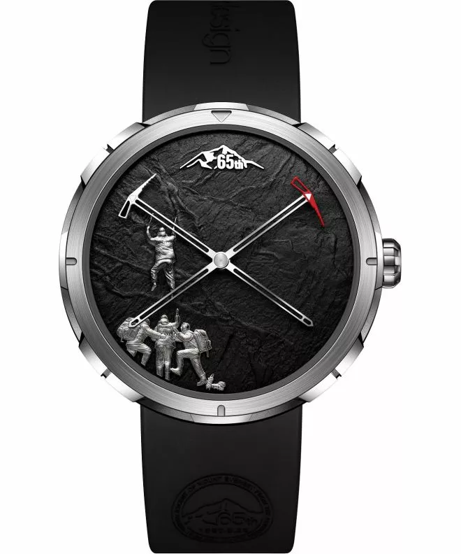 Часовник Унисекс Ciga Design Tourbillon Everest Summit Automatic Titanium U053-TT01-6B