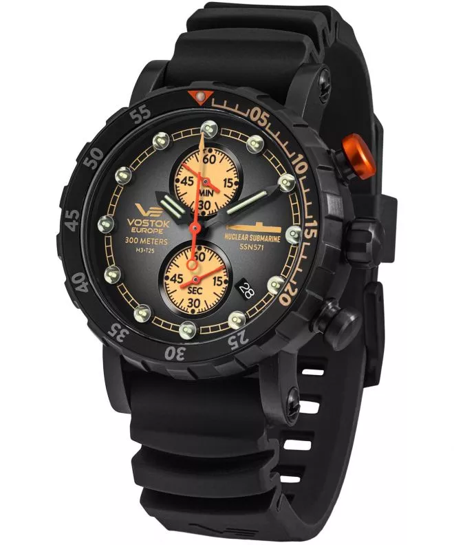 Часовник Мъжки Vostok Europe Nuclear Submarine Chrono Limited Edition VK61-571C611