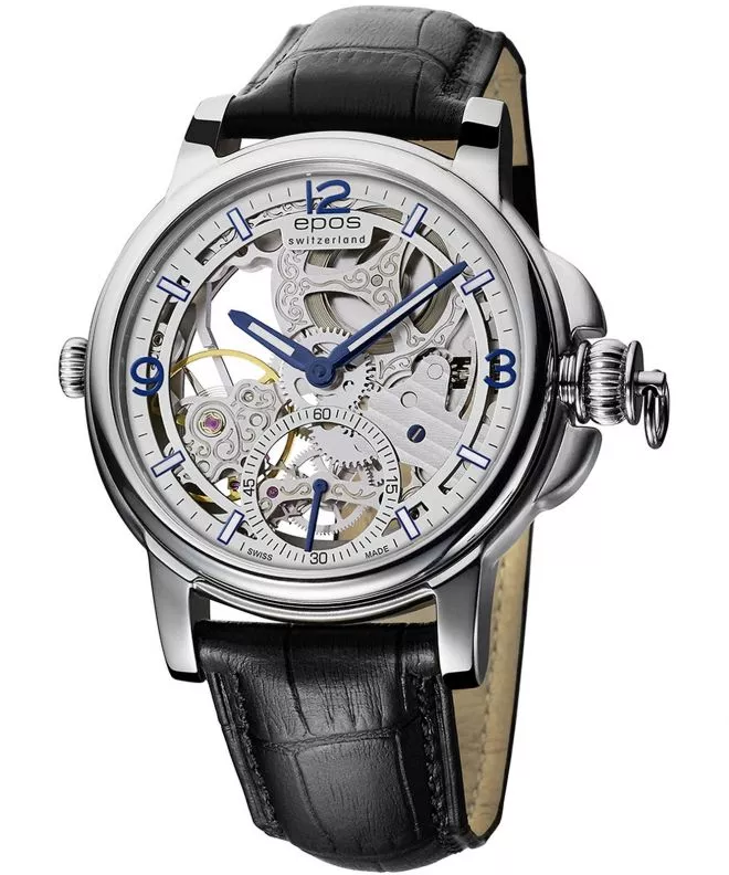 Часовник Мъжки Epos Oeuvre D’Art Skeleton Automatic Limited Edition 3429.195.20.58.25