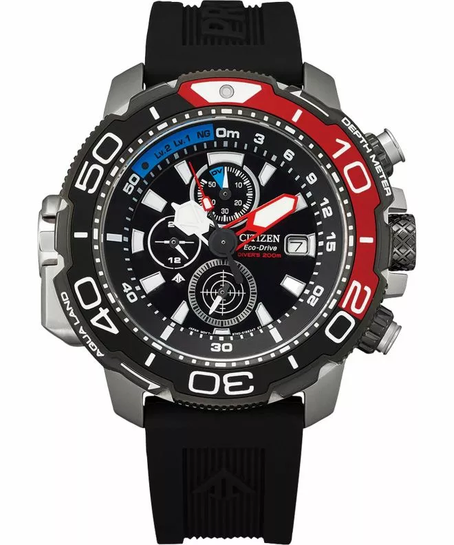 Часовник Мъжки Citizen Promaster Marine Aqualand Eco-Drive Diver BJ2167-03E