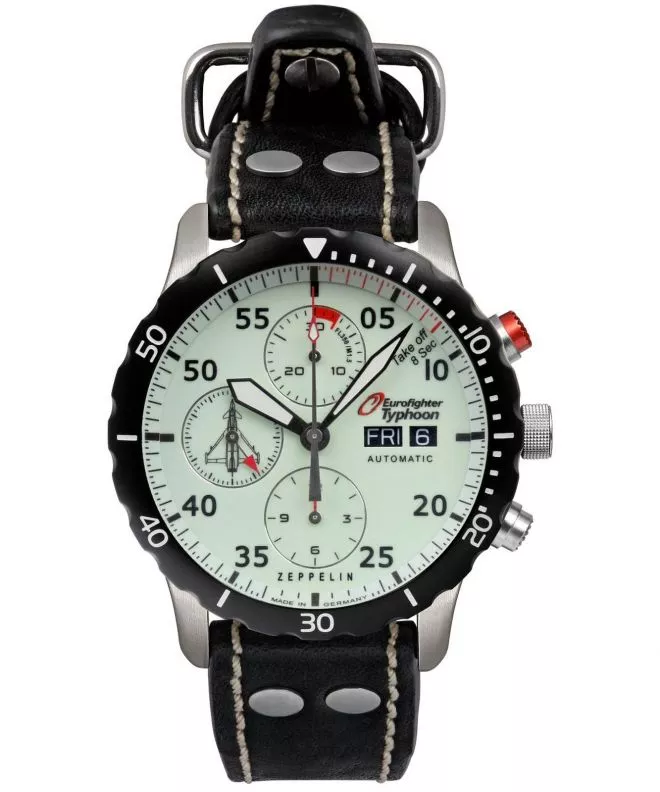 Часовник Мъжки Zeppelin Eurofighter Automatic Chronograph Limited Edition 7218-5
