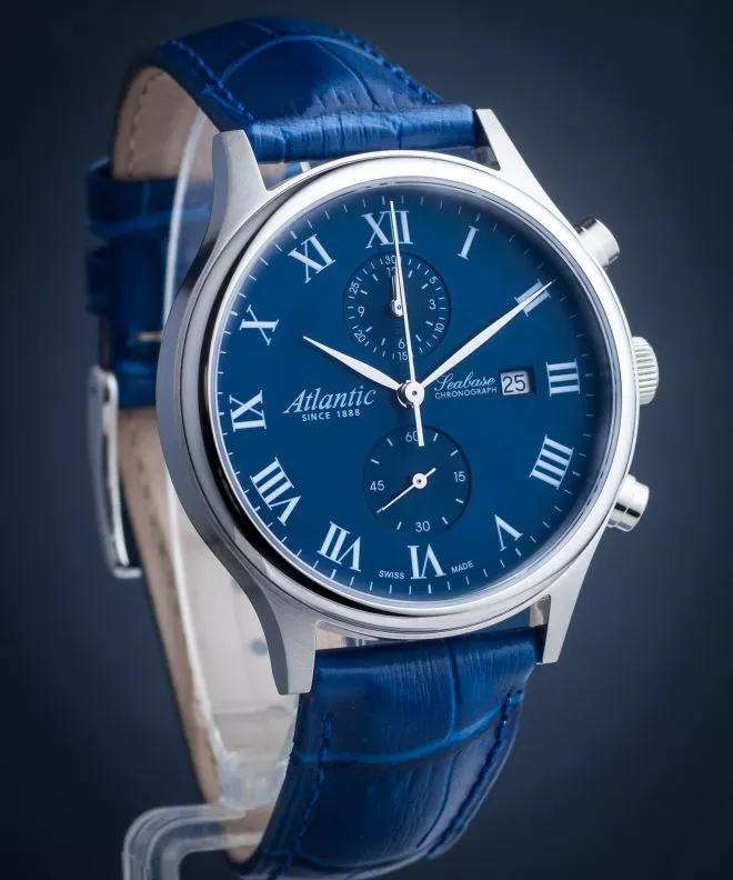 Часовник Мъжки Atlantic Seabase Chronograph 64452.41.58