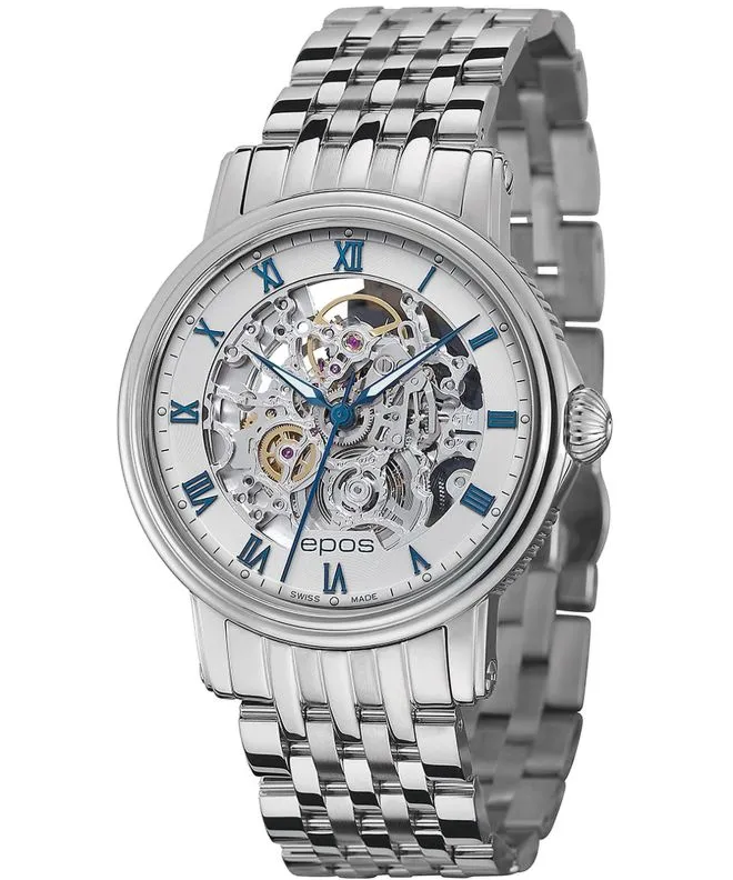 Часовник Мъжки Epos Emotion Skeleton Automatic 3390.155.20.20.30