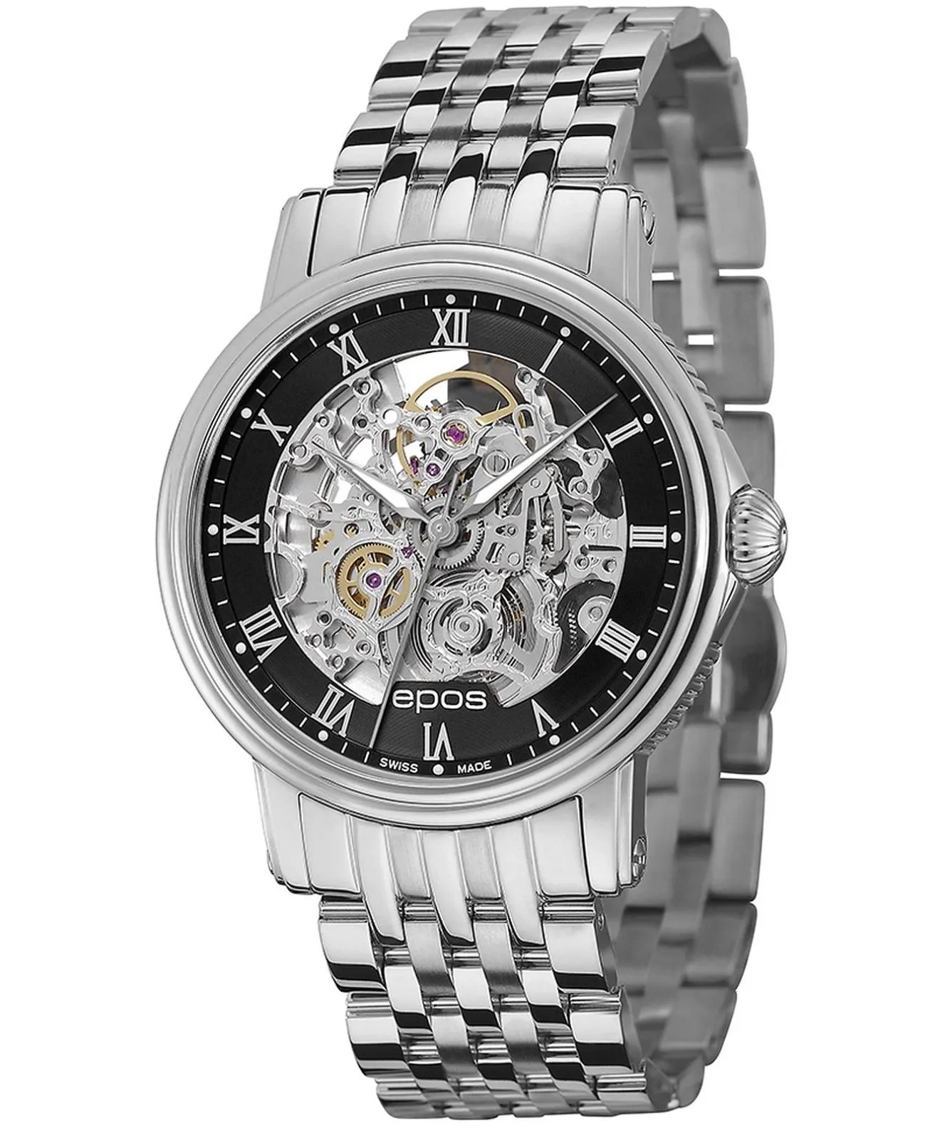 Часовник Мъжки Epos Emotion Skeleton Automatic 3390.155.20.25.30