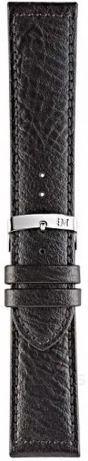 Каишка Morellato Panamera Cuoio Rugato Nero 20 mm A01X4938C22019CR20