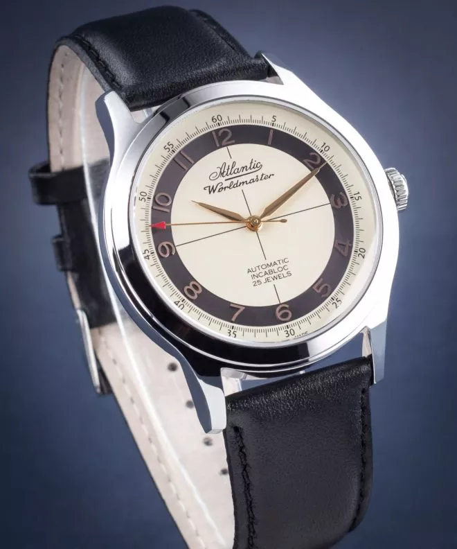 Часовник Мъжки Atlantic Worldmaster Automatic Incabloc 53754.41.93RB