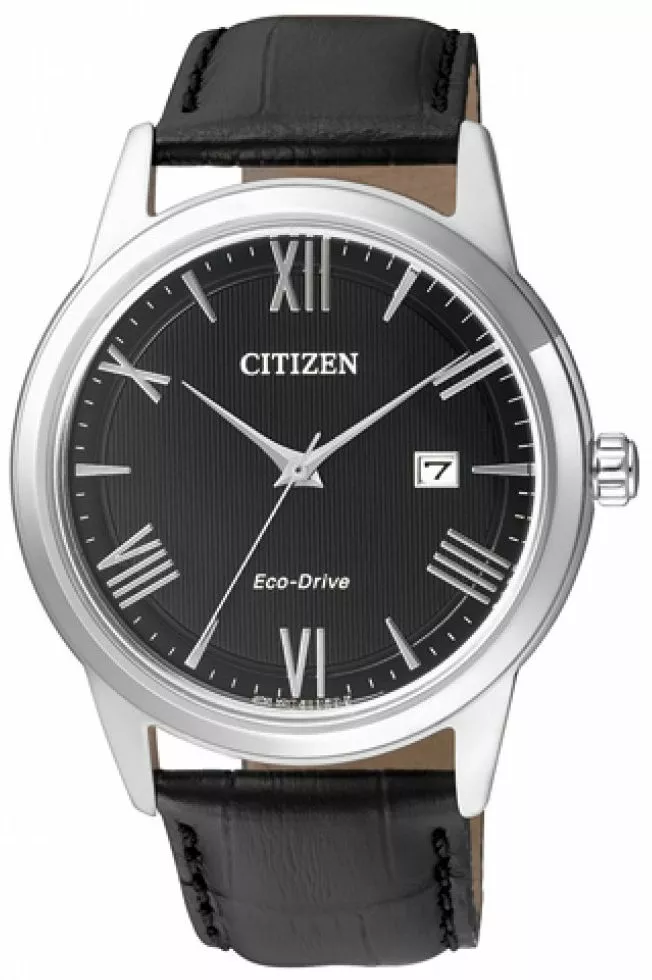 Часовник Мъжки Citizen Eco-Drive Leather AW1231-07E