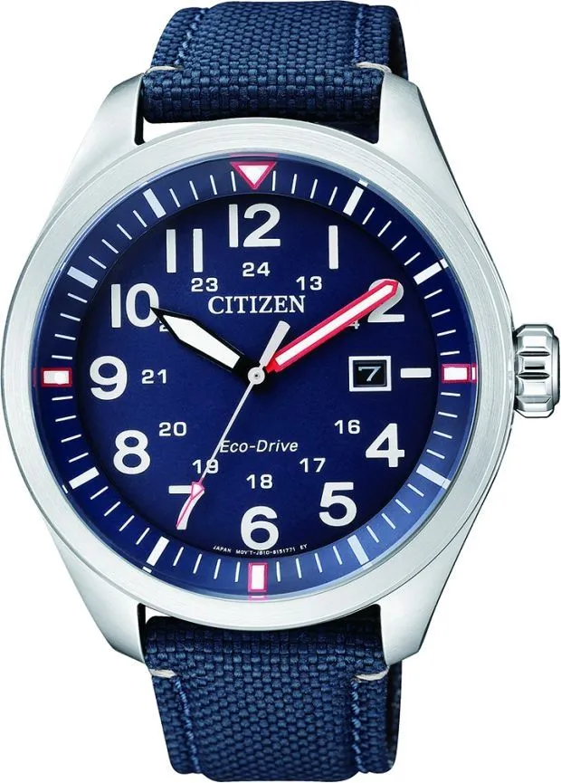 Часовник Мъжки Citizen Military Eco-Drive AW5000-16L