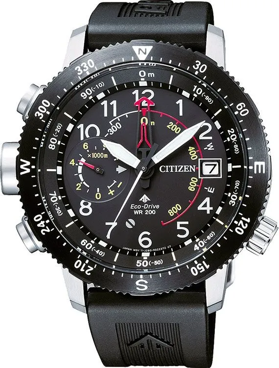 Часовник Мъжки Citizen Promaster Eco-Drive Sky Altichron Diver BN4044-15E