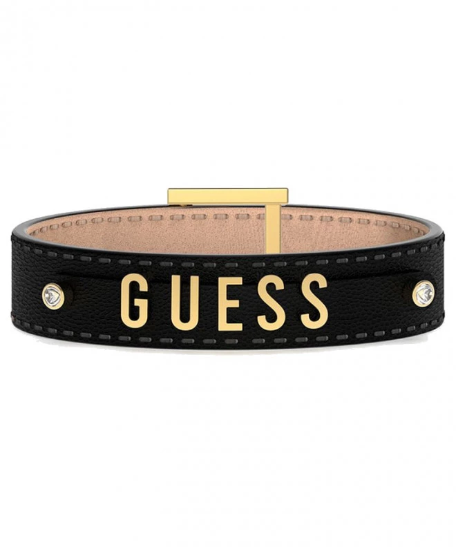 Гривна Guess Bransoletka Iconic Leather JUBB01496JWYGBKT-U