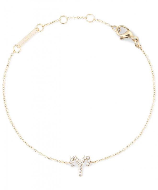 Гривна Daniel Wellington Crystal Zodiac Chain Gold Aries DW00400907