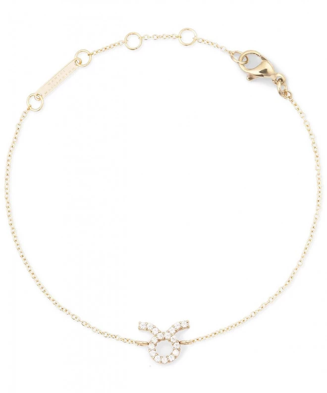 Гривна Daniel Wellington Crystal Zodiac Chain Gold Taurus DW00400908