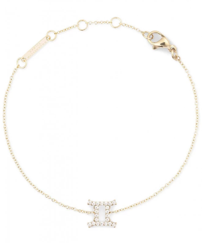 Гривна Daniel Wellington Crystal Zodiac Chain Gold Gemini DW00400909