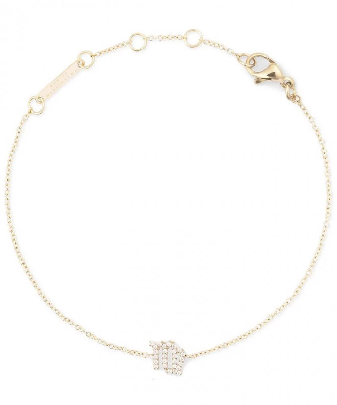 Гривна Daniel Wellington Crystal Zodiac Chain Gold Virgo DW00400912