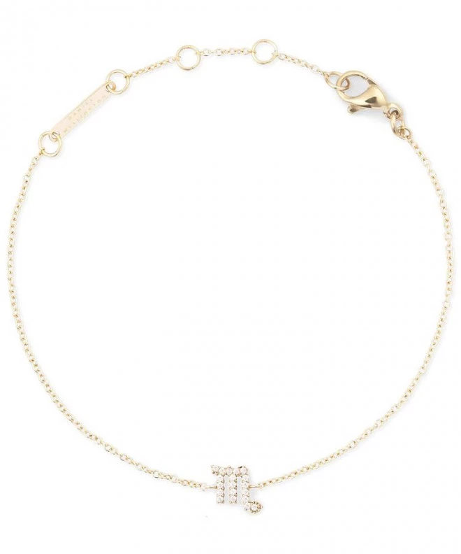 Гривна Daniel Wellington Crystal Zodiac Chain Gold Scorpio DW00400914