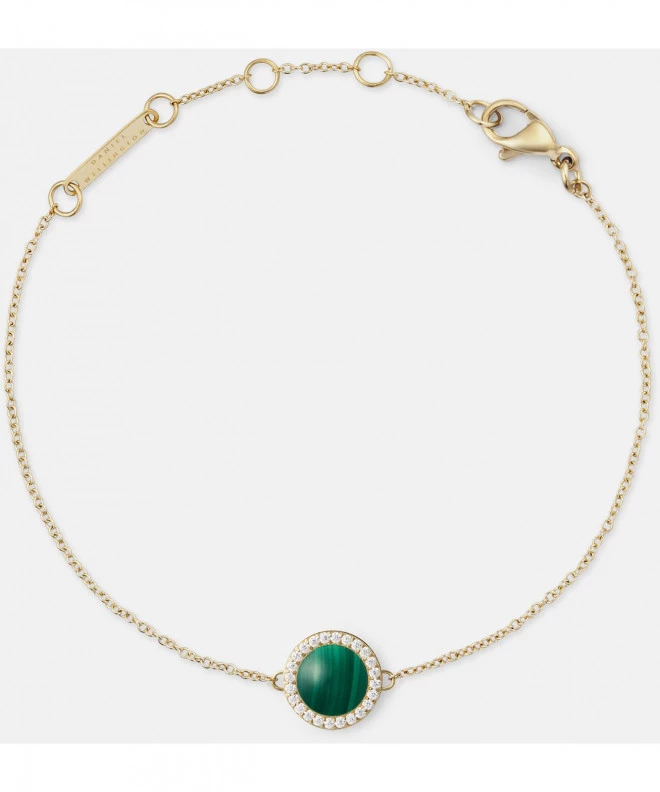 Гривна Daniel Wellington Audrey Malachite Gold DW00401425