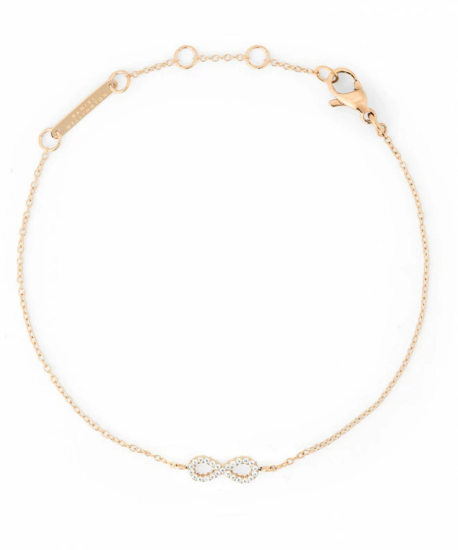 Гривна Daniel Wellington Mirelle Infinity Rose Gold DW00401627