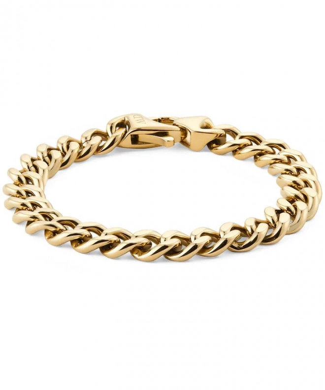 Гривна Daniel Wellington Ellipse Cuban Chain Gold DW00401659