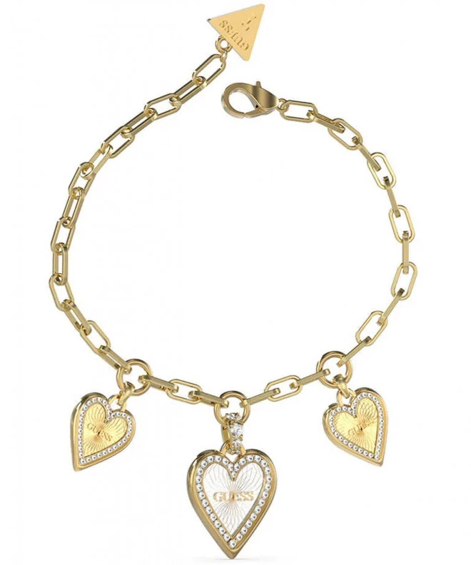 Гривна Guess Love Me Tender White Heart JUBB03235JWYGRHL