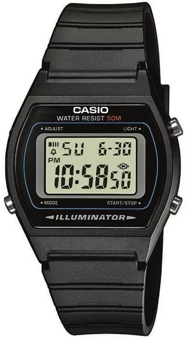 Часовник Унисекс Casio VINTAGE Black W-202-1AVEF