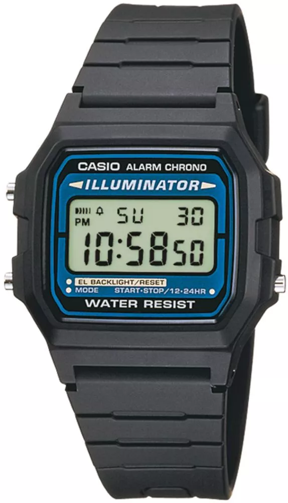 Часовник Мъжки Casio Standard Digital F-105W-1AWYEF (F-105W-1AUZ)