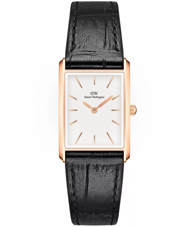 Часовник Дамски Daniel Wellington Bound Black Crocodile Rose Gold 20 DW00100693