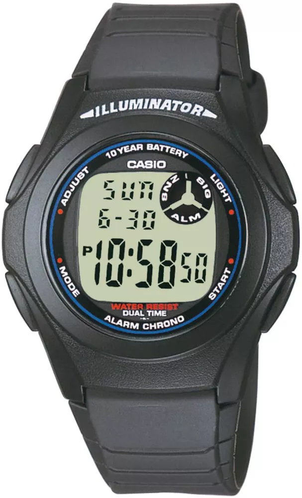 Часовник Мъжки Casio Youth Digital F-200W-1AEF (F-200W-1AEG)