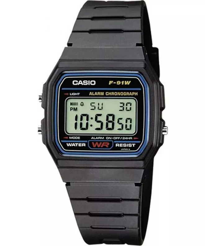 Часовник Мъжки Casio Sport F-91W-1YER (F-91W-1YEG)