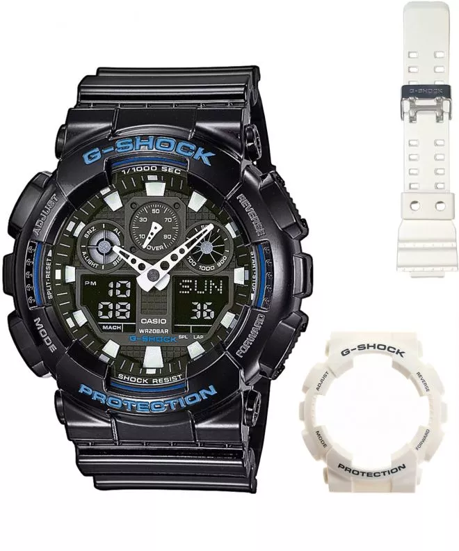 Часовник Мъжки Casio G-Shock GA-100 Original Set GA-100B-Set095