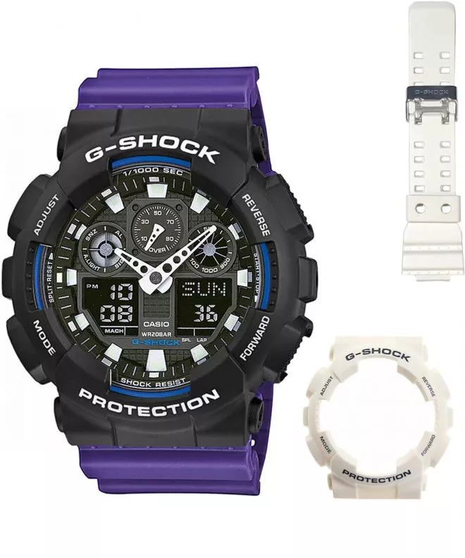 Часовник Мъжки Casio G-Shock GA-100 Original Set GA-100B-Set078