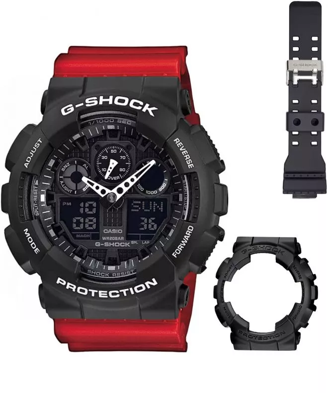 Часовник Мъжки Casio G-Shock GA-100 Original Set GA-100-Set021