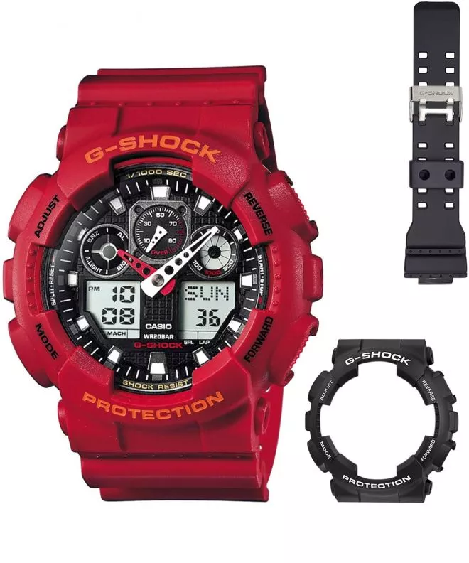 Часовник Мъжки Casio G-Shock GA-100 Original Set GA-100-Set063