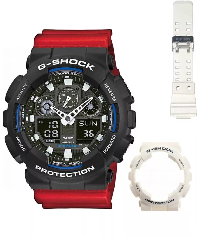 Часовник Мъжки Casio G-Shock GA-100 Original Set GA-100B-Set077
