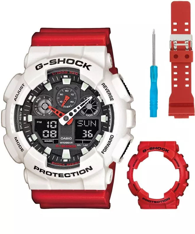 Часовник Мъжки Casio G-Shock GA-100 Original Set GA-100B-Set109