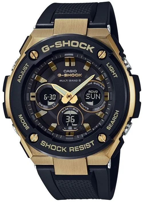 Часовник Мъжки G-SHOCK Casio G-Steel Solar Waveceptor GST-W300G-1A9ER