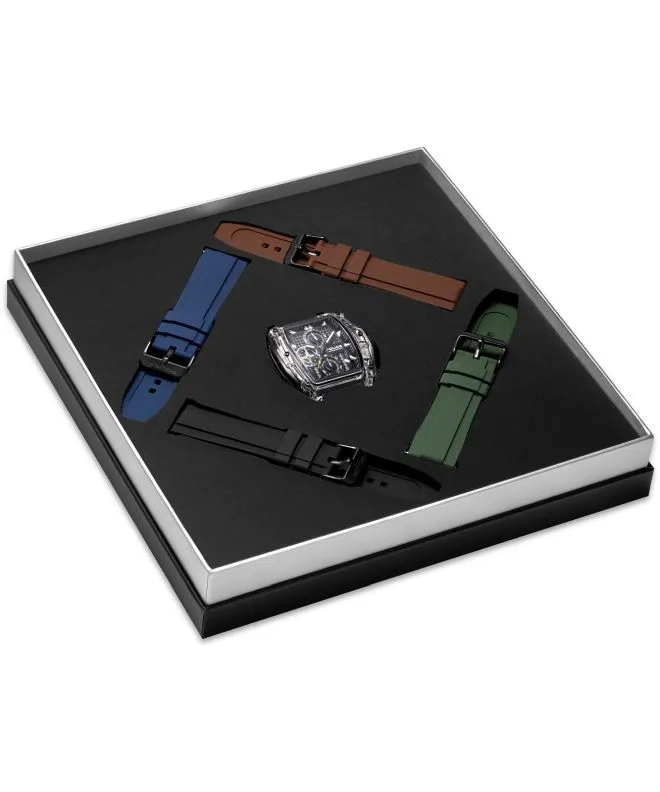 Часовник Мъжки Police Clout Tank Chronograph SET PEWGO00778X3