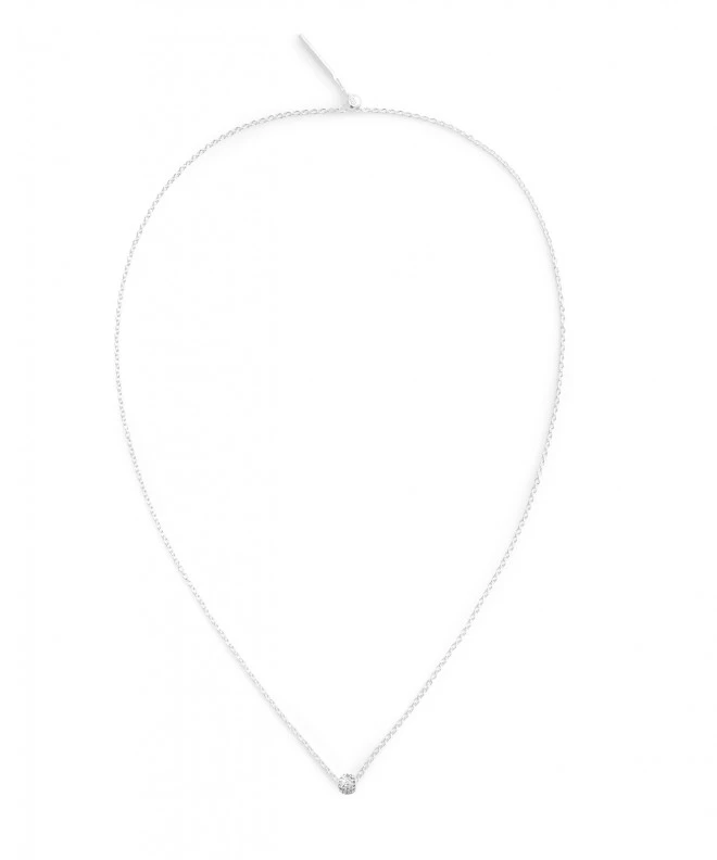 Висулка Daniel Wellington Pavé Orb White Crystal Charm Silver DW00401050