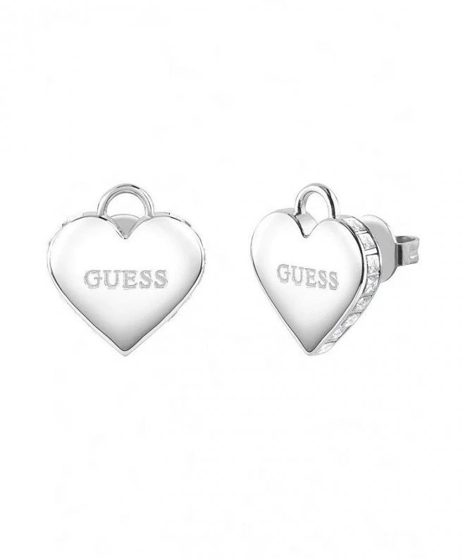 Обеци Guess Kolczyki Falling In Love JUBE02231JWRHT-U