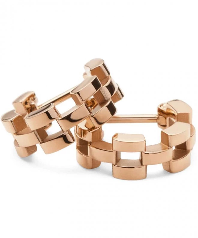 Обеци Daniel Wellington 3-Link Rose Gold DW00400959