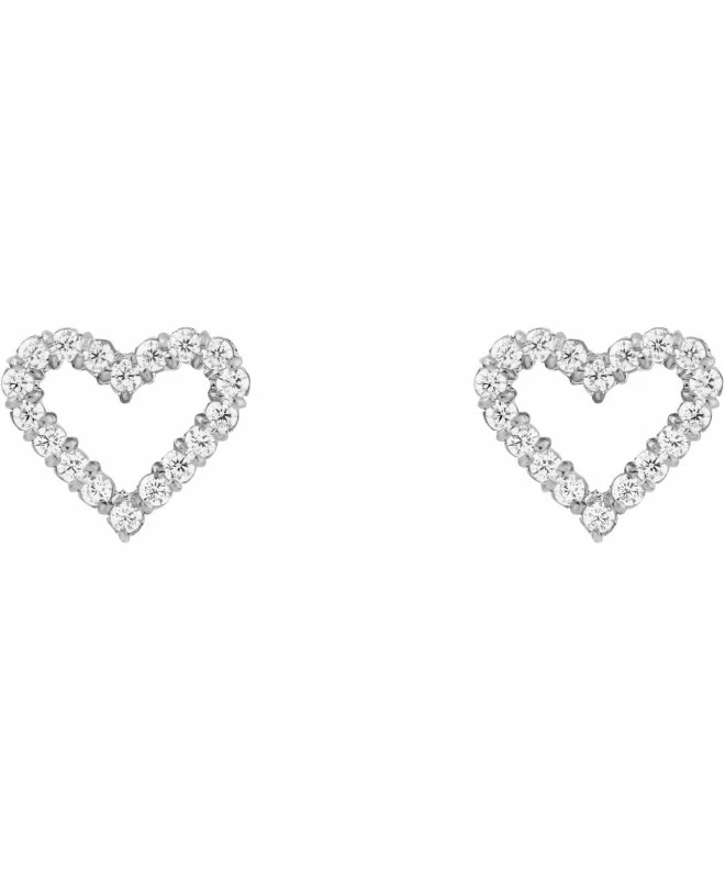 Обеци Daniel Wellington Mirelle Heart Silver DW00401610