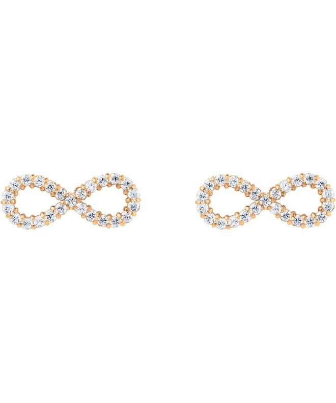Обеци Daniel Wellington Mirelle Infinity Rose Gold DW00401615