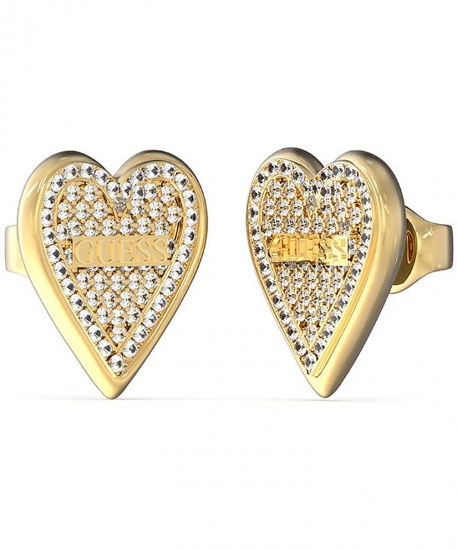 Обеци Guess Kolczyki Love Me Tender JUBE03245JWYGT-U