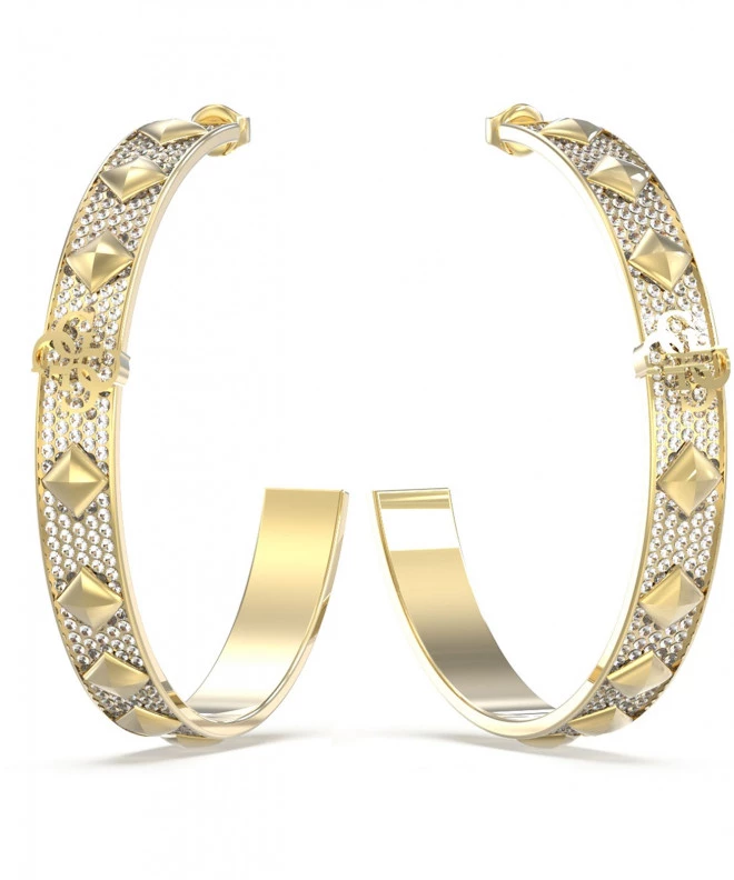 Обеци Guess Kolczyki 4G Forever JUBE03280JWYGT-U