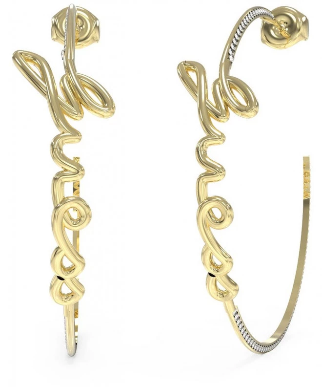 Обеци Guess Kolczyki Say My Name JUBE03312JWYGT-U