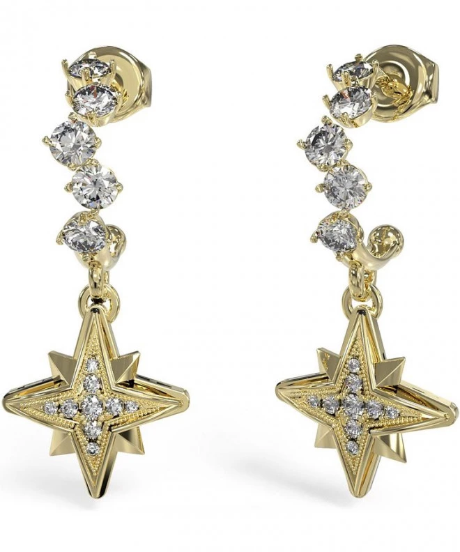 Обеци Guess Kolczyki Guess In The Sky JUBE03322JWYGT-U