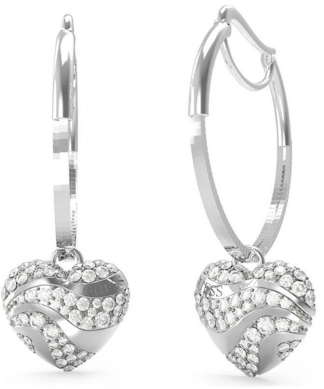 Обеци Guess In My Heart JUBE04505JWRHT/U