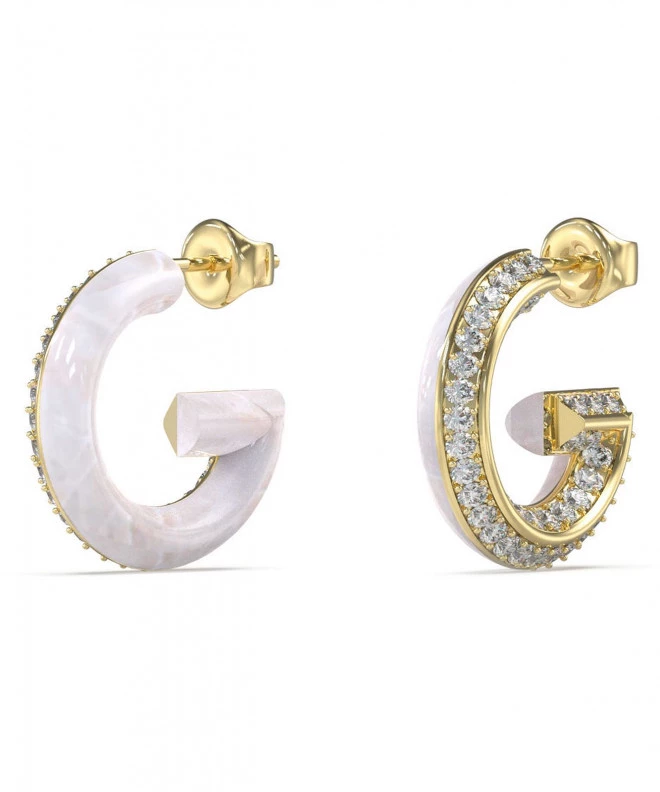 Обеци Guess G Crystal JUBE05436JWYGWHT/U